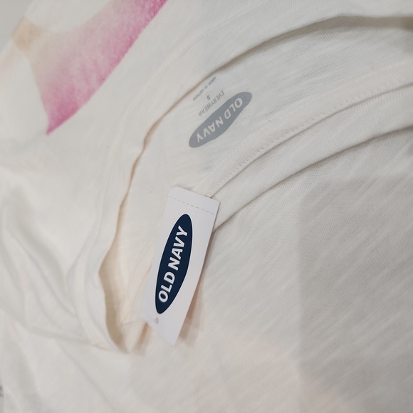 Old Navy 🔥 white pullover T-shirt with desert on the front/ Joshua Tree NWT - Picture 4 of 6
